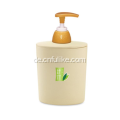 Leere Bambusfaser-Shampoo-Pumpflaschen
